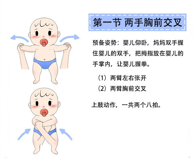 給寶寶做被動操好處多，再不做就晚了
